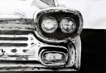 Chevy Pickup BW Painting.JPG